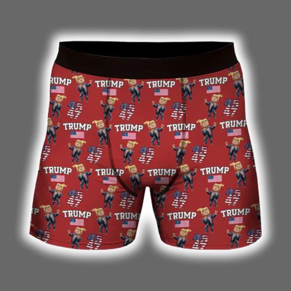 President Trump 45th & 47th Men's Boxer Briefs