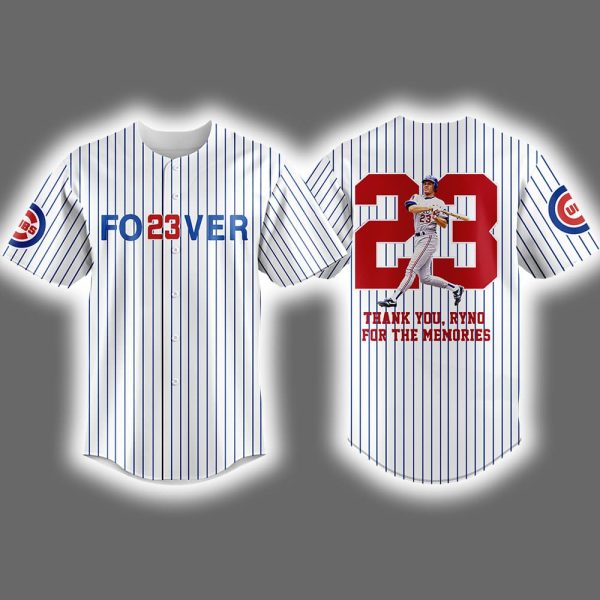 RIP Fo23ver Thank You Ryno For The Memories Jersey