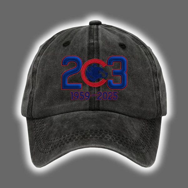 RIP Ryne Sandberg Cubs 1959-2025 Printed Hat