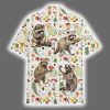 Raccoon Mushroom Hawaiian Shirt 3
