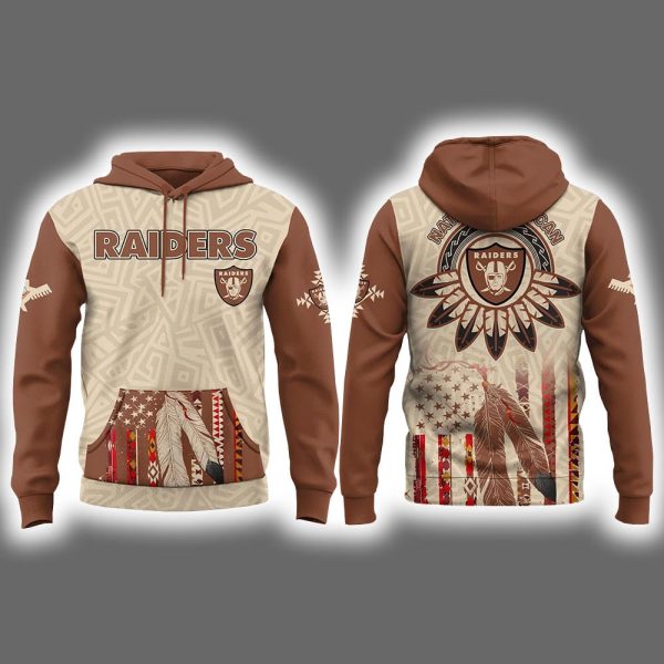 Raiders x Native American Heritage 2025 Hoodie Cap