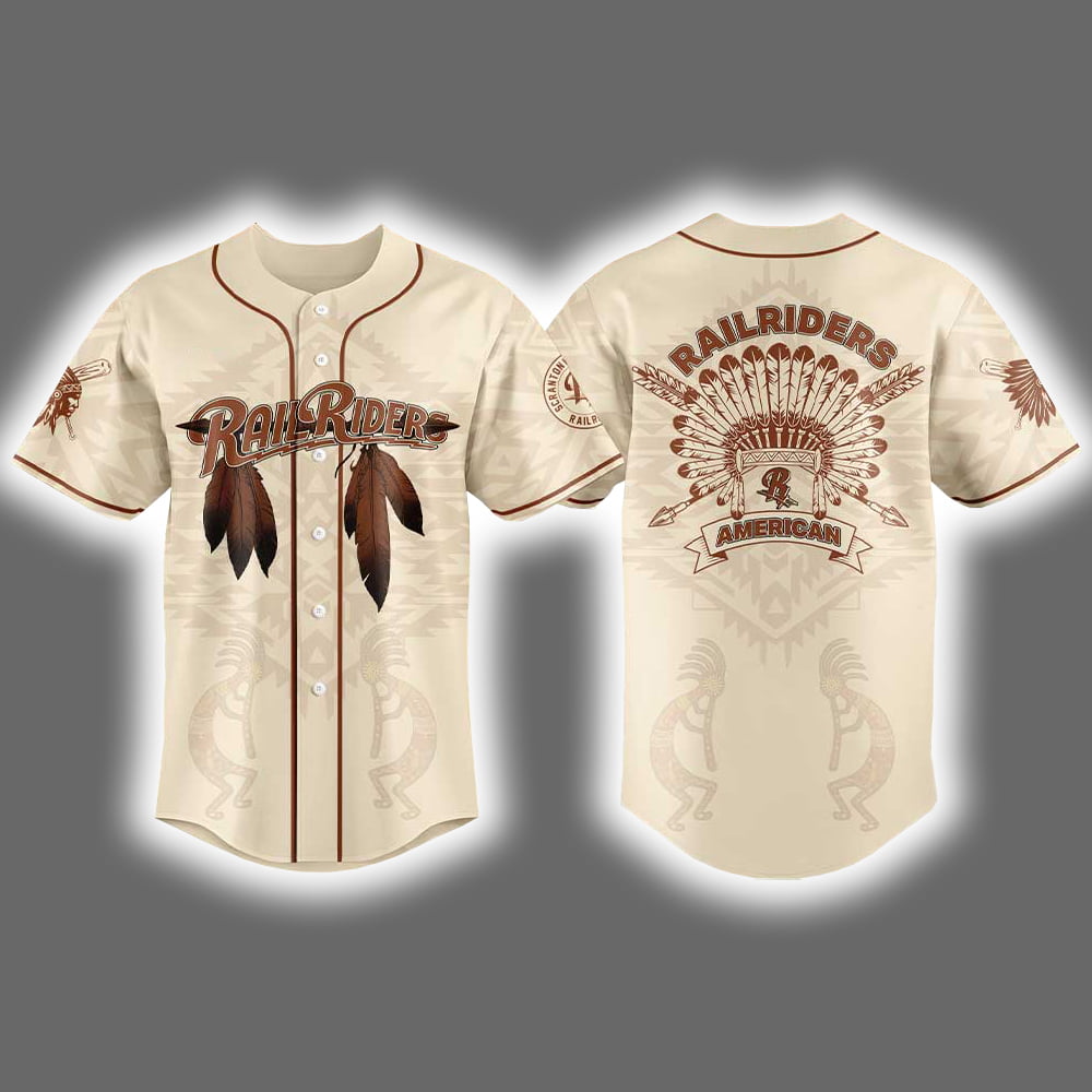 RailRiders Celebrating Native American Heritage Month 2025 Jersey RailRiders Celebrating Native American Heritage Month 2025 Jersey