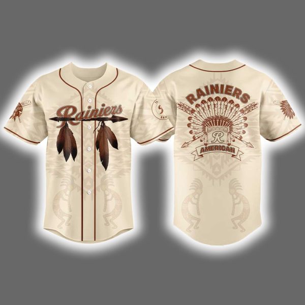 Rainiers Celebrating Native American Heritage Month 2025 Jersey