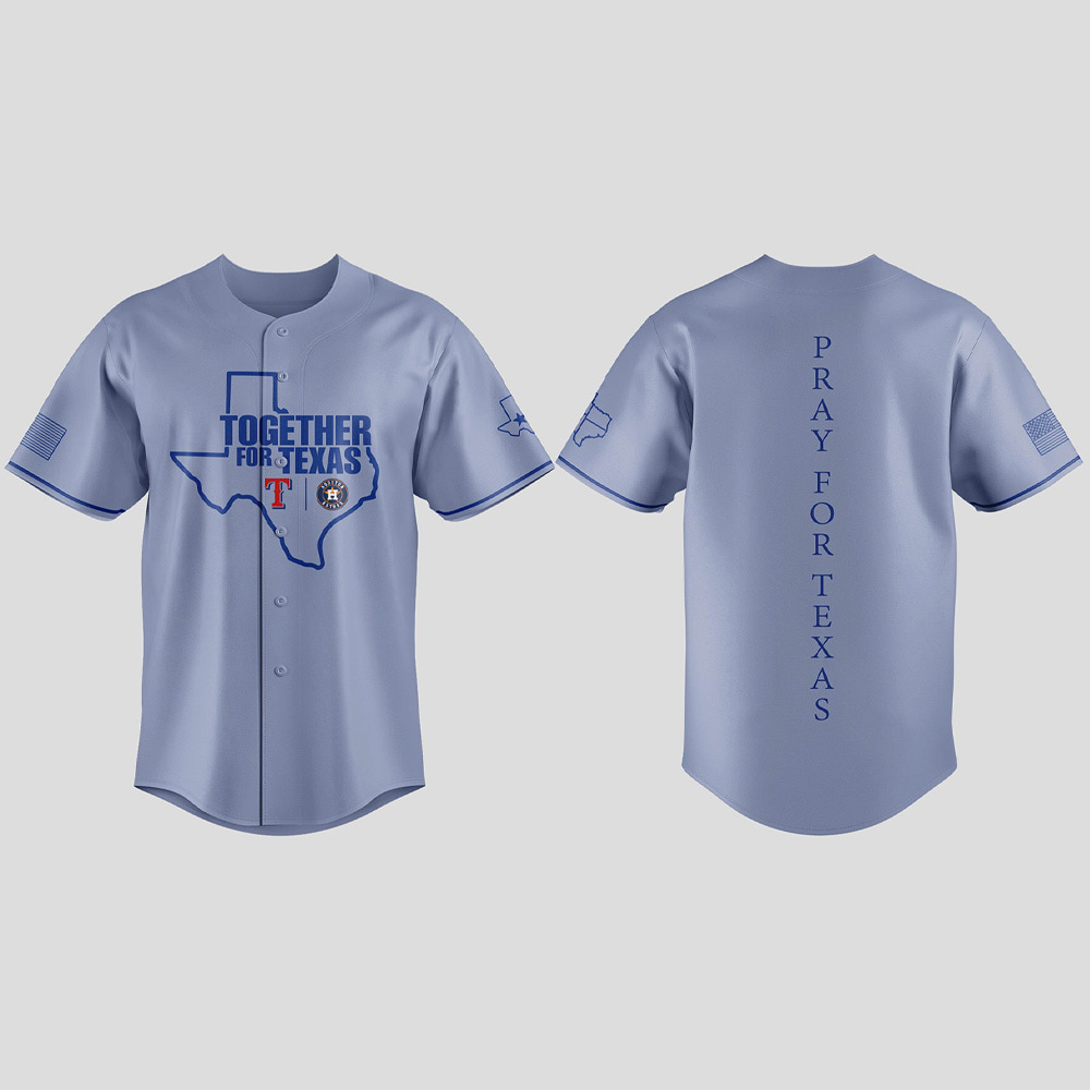 Rangers Astros Together For Texas Jersey Rangers Astros Together For Texas Jersey