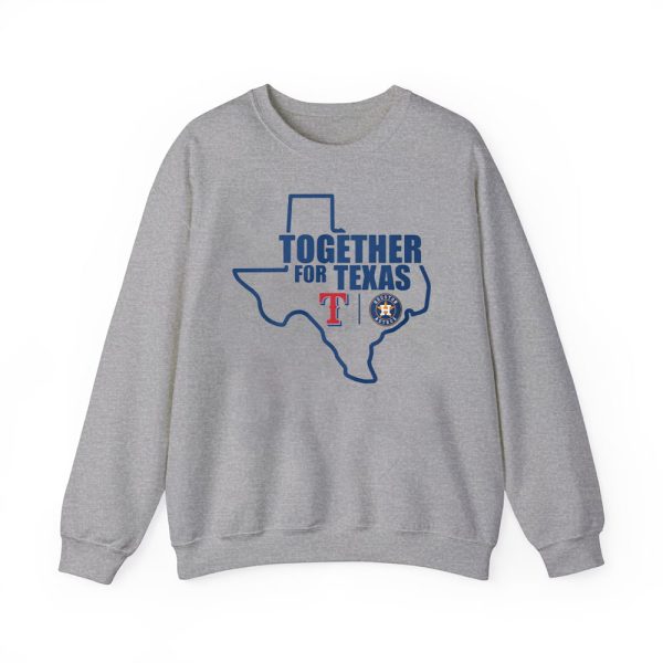 Rangers Astros Together For Texas Shirt