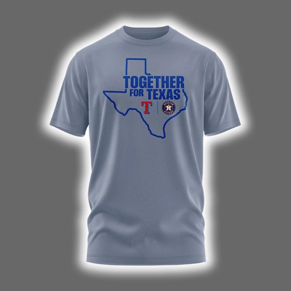 Rangers Astros Together For Texas Straight Up Texas Two Sided Shirt 2