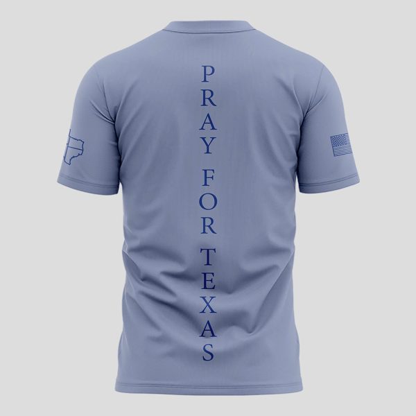 Rangers Astros Together Pray For Texas 3D Shirt 3