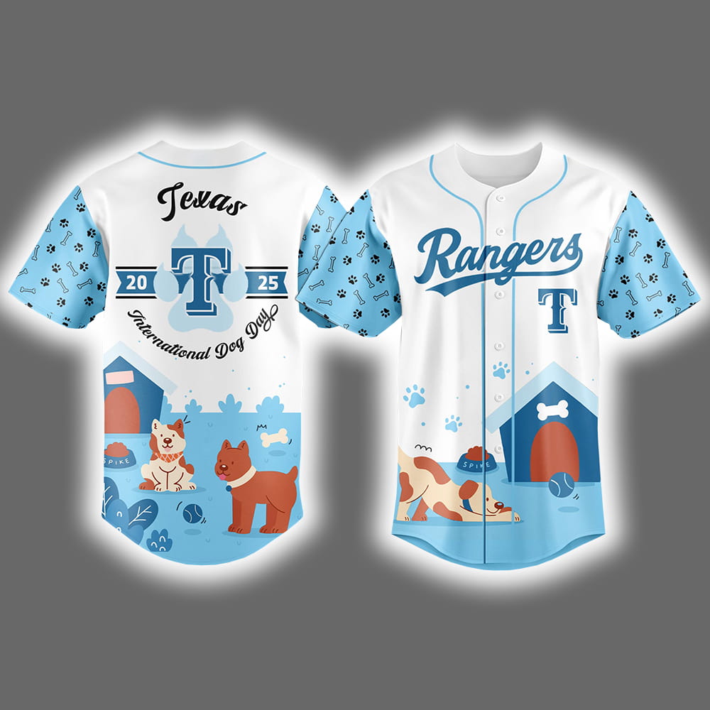 Rangers International Dog Day Jersey 2025 Rangers International Dog Day Jersey 2025