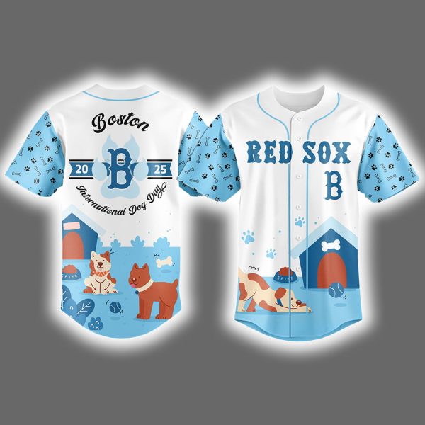 Red Sox International Dog Day Jersey 2025