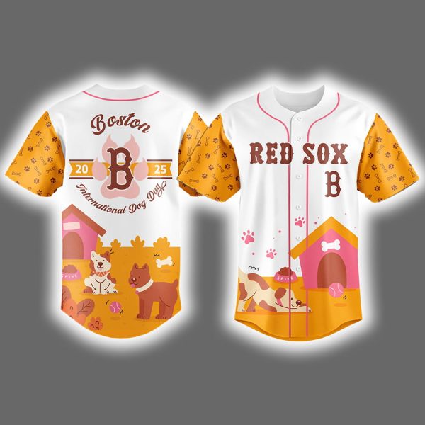 Red Sox International Dog Day Jersey 2025 2