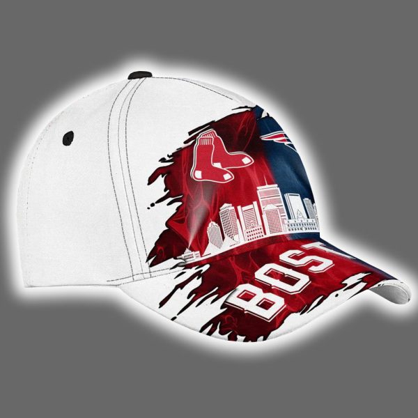 Red Sox x Patriots Skyline Cap 3