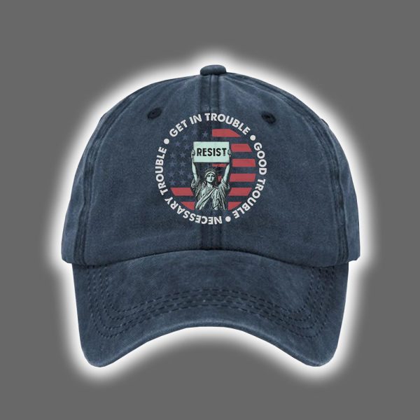 Resist 8647 FDT Good Trouble Lives On Print Hat