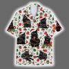 Retro Christmas Cat Hawaiian Shirt 2
