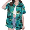 Retro Floral Summer Beach Hawaiian Shirt
