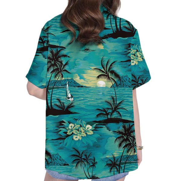 Retro Floral Summer Beach Hawaiian Shirt 2