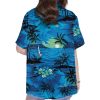 Retro Floral Summer Beach Vintage Tropical Floral Hawaiian Shirt 2