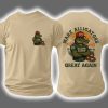 Retro ICE Make Alligators Great Again Two Sided Shirt 2