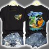 Retro Im Not Waiting Til 5 Parrot Margarita Print Two Sided Shirt 3