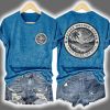 Retro Jimmy Buffett Mother Mother Ocean I Have Heard You Call Two-Sided Shirt