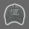Retro Jimmy Wrinkles Only Go Where Smiles Have Been Print Baseball Cap 3