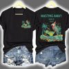 Retro Parrot Margarita Wasting Away Since 1977 Two Sided Shirt 2