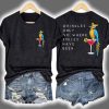 Retro Parrot Wrinkles Only Go Where Smiles Have Been Two Sided Shirt 3
