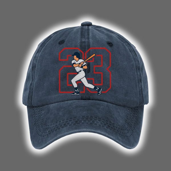 Retro RIP 23 Ryne Sandberg Print Baseball Cap