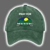 Retro Texas Strong Pray For Mystic Hunt Texas Print Baseball Cap 2