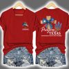 Retro Texas Strong Prayers For Texas Stronger Than The Waters Two-Sided Shirt