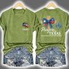 Retro Texas Strong Prayers For Texas Stronger Than The Waters Two Sided Shirt 2
