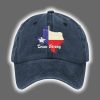 Retro Texas Strong Print Baseball Cap 3