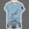 Retro Texas Strong Save The Animals Print Hat 5