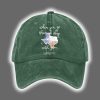 Retro Texas Strong When You Go Through Deep Waters I Will Be With You Isaiah 43 2 Print Baseball Cap 3