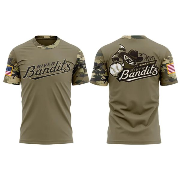 River Bandits Military Appreciation Night 2025 Shirt