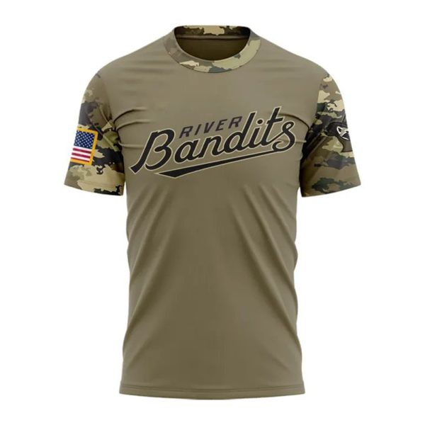 River Bandits Military Appreciation Night 2025 Shirt 2