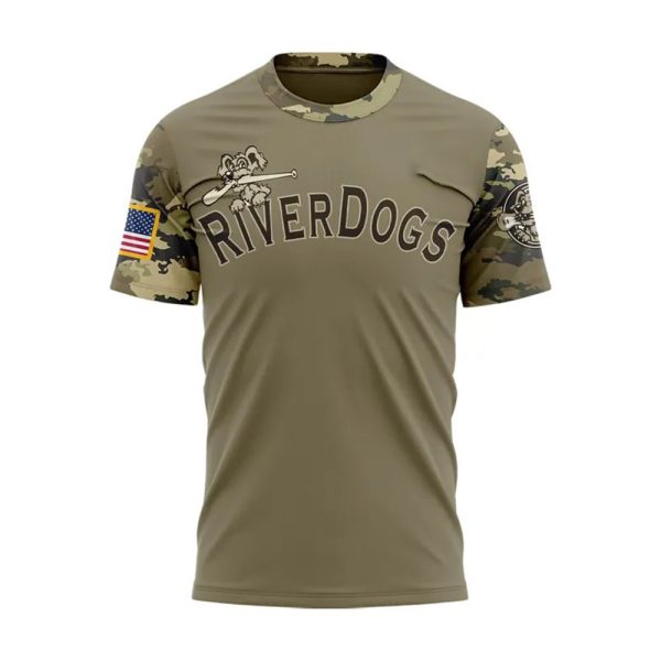 RiverDogs Military Appreciation Night 2025 Shirt 2