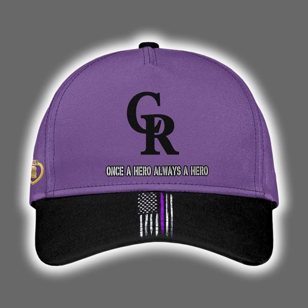 Rockies 2025 National Purple Heart Day Jersey 2