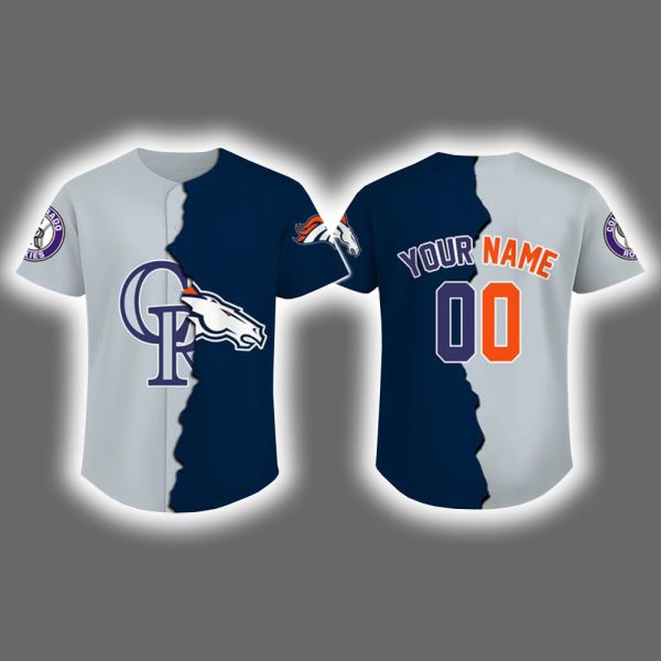 Rockies x Broncos Personalized Jersey