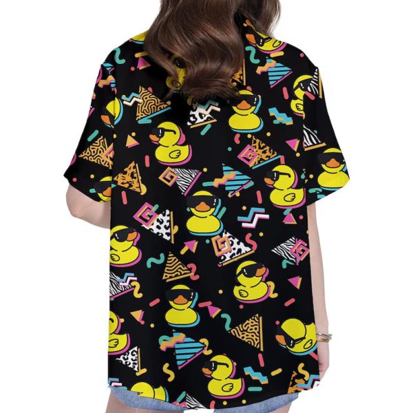 Rubber Duck Bowling Vintage 80s Hawaiian Shirt 2