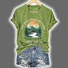 Ruidoso Strong When You Go Through Deep Waters I Will Be With You Print T-Shirt