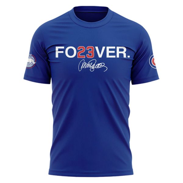 Ryne Sandberg Fo23ver Cubs Signature Shirt 2