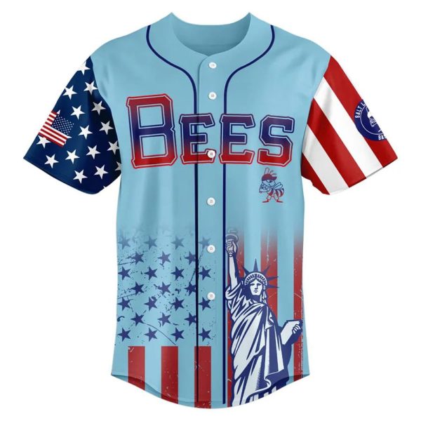 Salt Lake Bees Independence Day 2025 Jersey 2