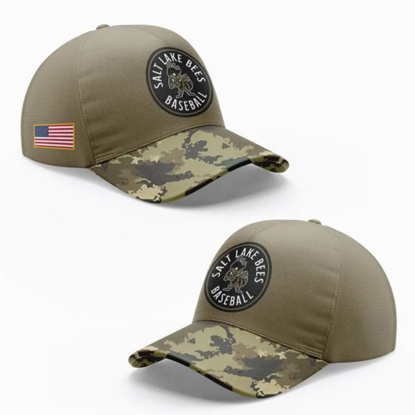 Salt Lake Bees Military Appreciation Night 2025 Baseball Jersey 2