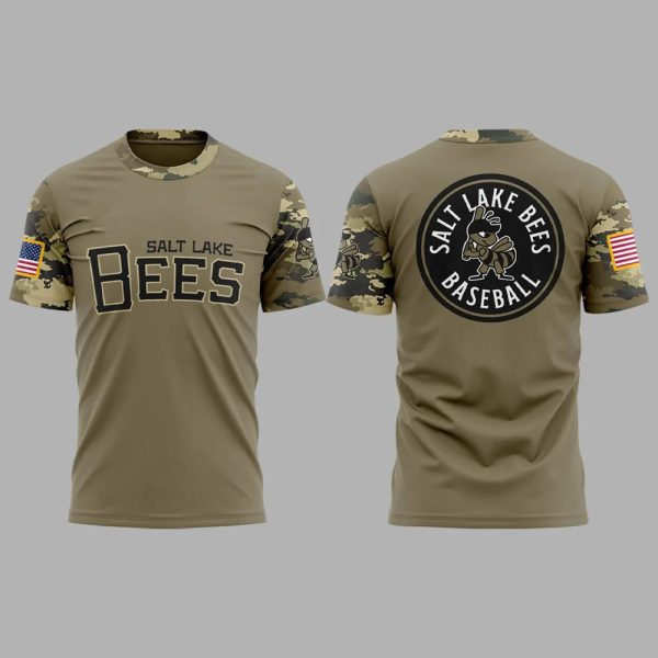 Salt Lake Bees Military Appreciation Night 2025 Shirt