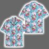 Santa Flamingo Enjoy Time Aloha Hawaiian Shirt