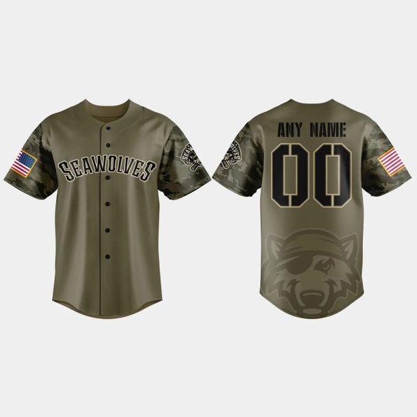 SeaWolves Military Appreciation Night 2025 Jersey