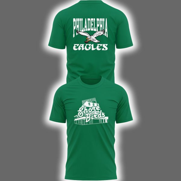 Shore Birds Eagles Two-Sided Shirt