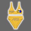 Sigma Gamma Rho 1922 AOP Lady's Crop Top Two Piece Swimsuit