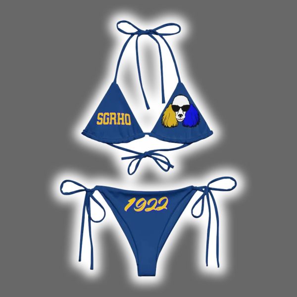Sigma Gamma Rho 1922 Triangle Bikini Swimsuit 3