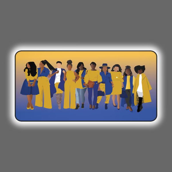 Sigma Gamma Rho Sisterhood Desk Mat
